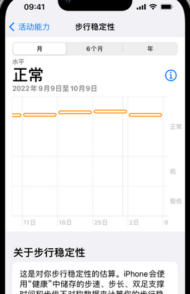 民勤iPhone手机维修如何在iPhone开启'步行稳定性通知'