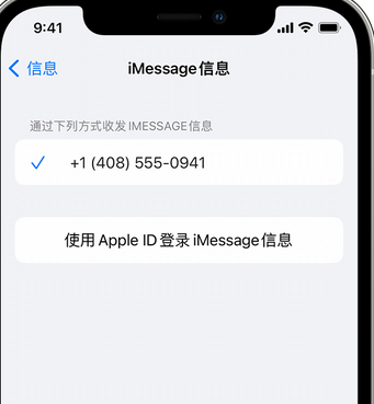 民勤apple维修iPhone上无法正常发送iMessage信息 