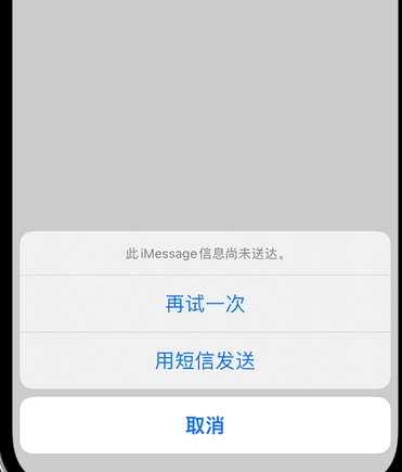 民勤apple维修iPhone上无法正常发送iMessage信息